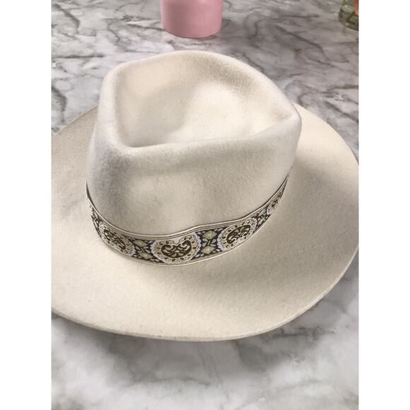 Lack Of Color Band M (57 CM) 100% Australian Wool Beige Cowgirl Style Summer Hat main image 5